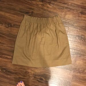 J. Crew Tan Skirt